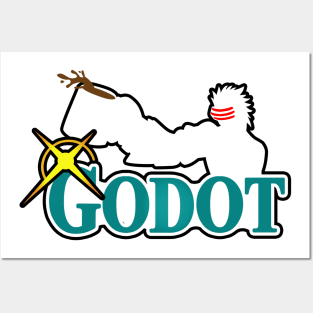 Godot Logo Posters and Art